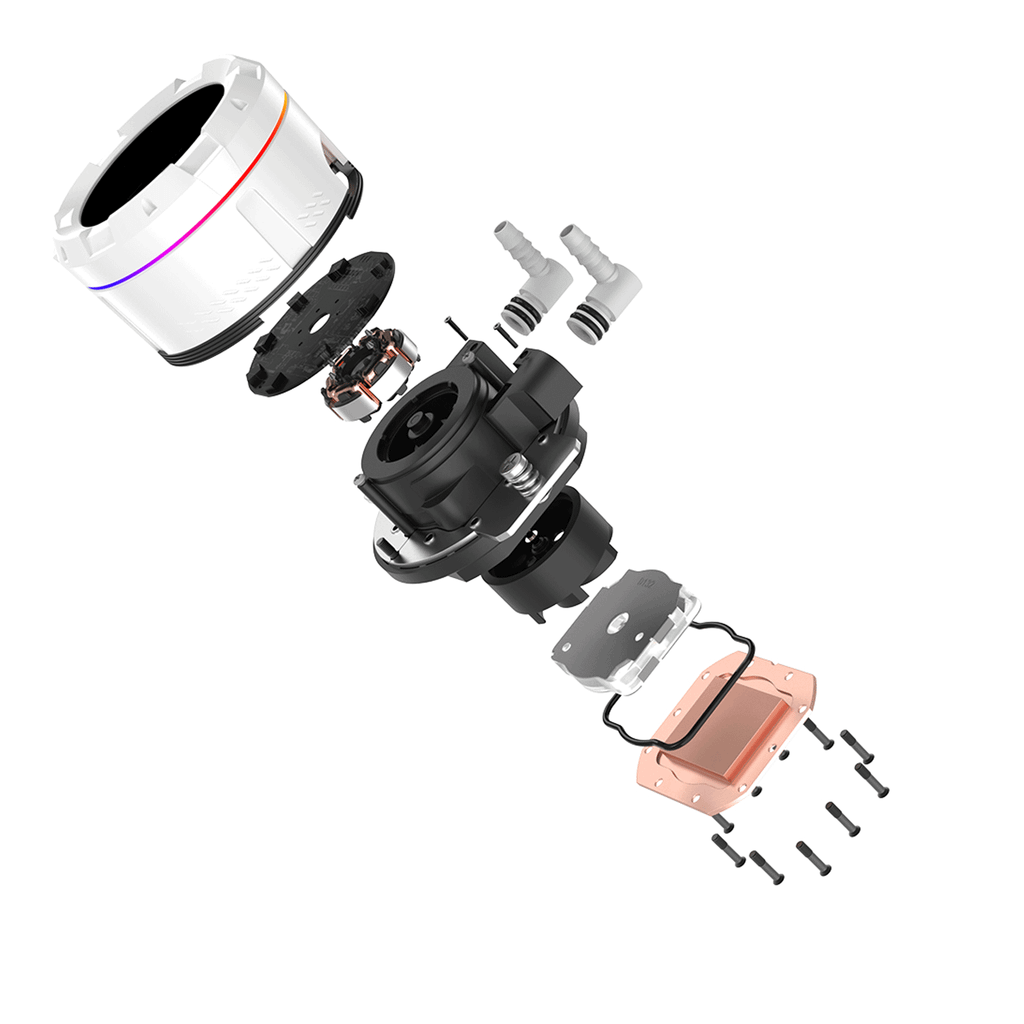 Tản nhiệt nước ID-Cooling Space SL360 XE LCD ARGB | White