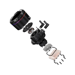 Tản nhiệt nước AIO ID-Cooling Space SL360 XE LCD ARGB | BLACK