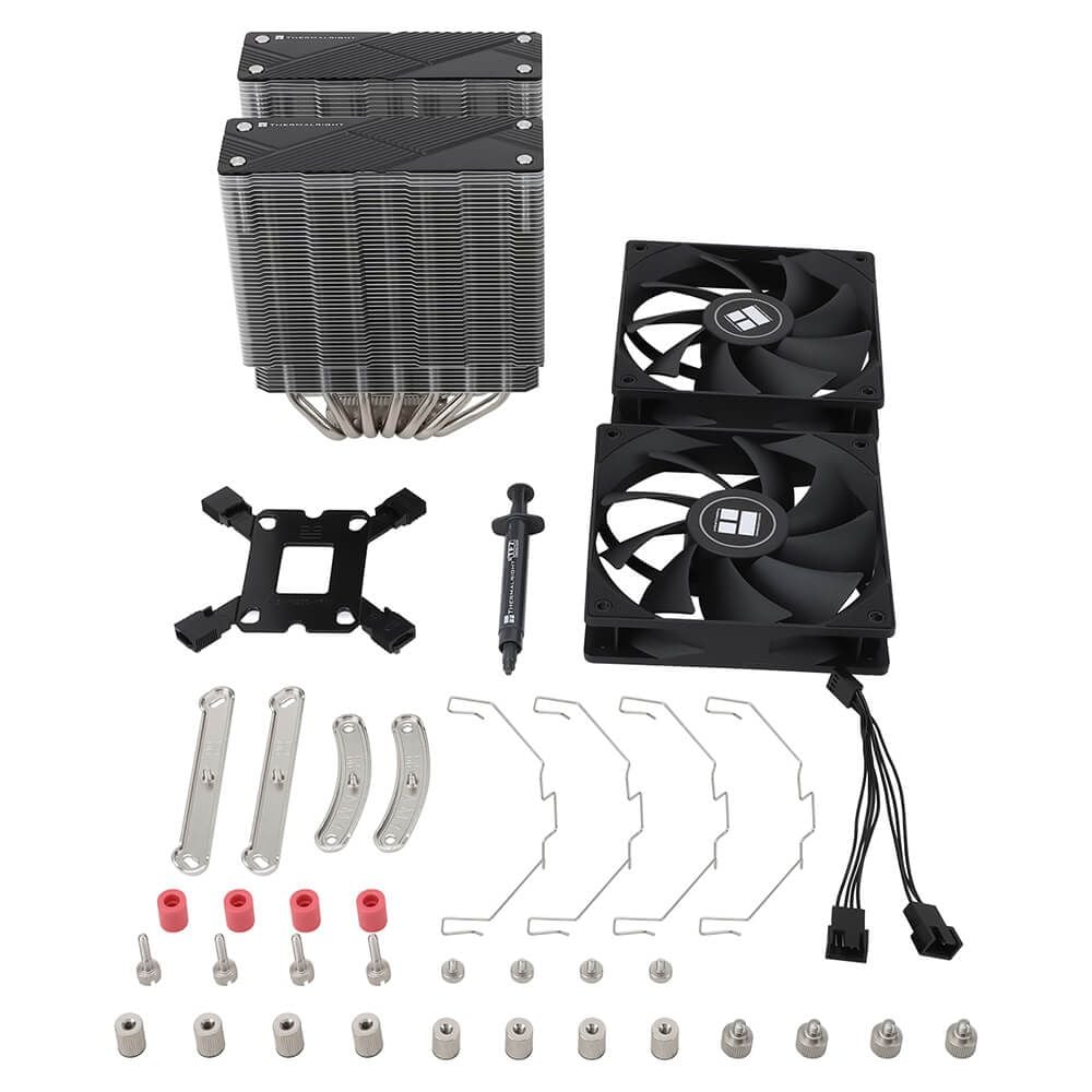 Tản nhiệt khí CPU Thermalright Phantom Spirit 120 – CPU Air Cooler | PS120 ĐEN - BẢN FULL