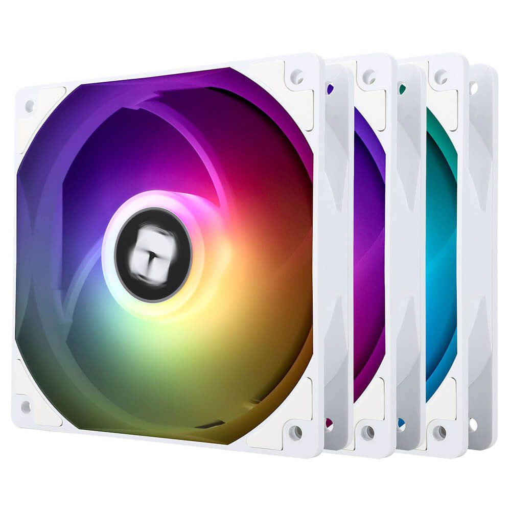 BỘ 3 QUẠT FAN CASE  Thermalright TL C12CW-S | WHITE ARGB