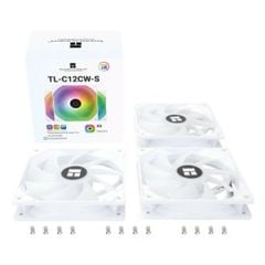 BỘ 3 QUẠT FAN CASE  Thermalright TL C12CW-S | WHITE ARGB