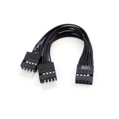 Cáp chia cổng USB 9 Pin trên Bo mạch chủ (1 ra 2)