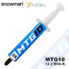 Keo tản nhiệt Snowman MTG5 (5g) | MTG10 (10g) | MTG2 (25g) hiệu suất 14.3W/mK