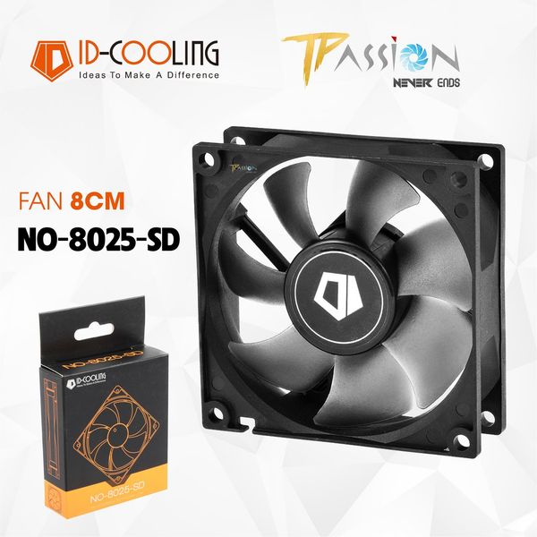 Quạt Fan Case 8cm ID-Cooling NO-8025-SD