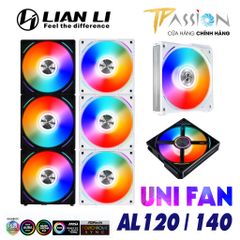 Quạt Fan Case LIAN LI UNI FAN AL120 | AL140 LED ARGB - Ghép nối, không dây