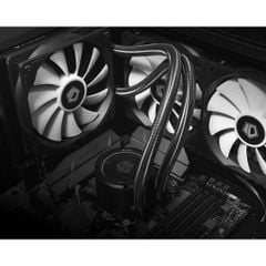 Quạt Fan Case 12CM ID-COOLING XF-12025-SD-K | SD-W điều tốc PWM