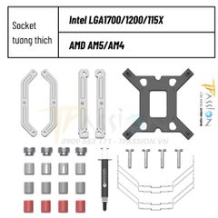 Tản nhiệt khí CPU ID-Cooling SE-224-XTS WHITE LED Trắng- Chính hãng, SE-224-W 224XT Toàn trắng, hiệu năng cao