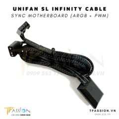 Dây cáp Quạt tản nhiệt LIAN LI UNI FAN SL V2 / SL INFINITY / P28 các loại Sync Hub /Sync Main LED ARGB 5V + PWM fan case