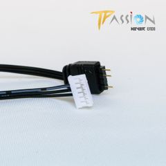 Dây chuyển cổng 4 Pin | 6 Pin Hub Coolmoon ra cổng LED 5v 3 Pin ARGB - Đồng bộ LED 5v vào hub Coolmoon, 4 pin khuyết