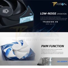 Tản nhiệt khí CPU ID-Cooling FROZN A410 DK BLACK / DW WHITE - Chính hãng BH 36 tháng, 2 quạt HEF, PWM, AM5, 1700, 1851