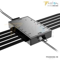Bộ hub chia nguồn quạt ID-Cooling FH-10 PWM - Chính hãng, 10 cổng 4pin PWM, 3pin 4pin Fan case