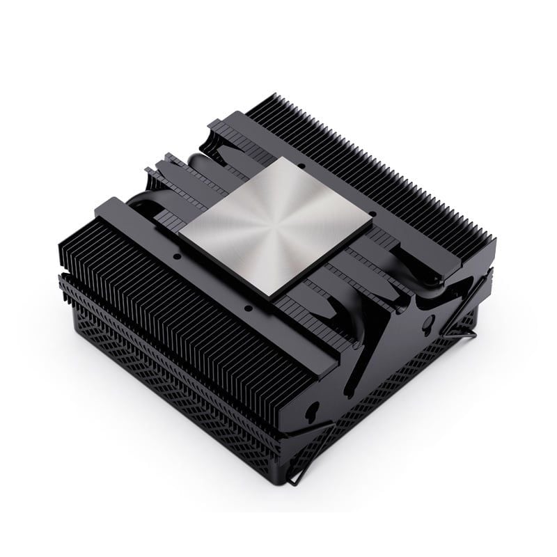 Tản nhiệt khí CPU Jonsbo HX4170D Trắng LED Rainbow tự động | Đen - Chính hãng, topdown Slim fan, ITX, mITX, HTPC