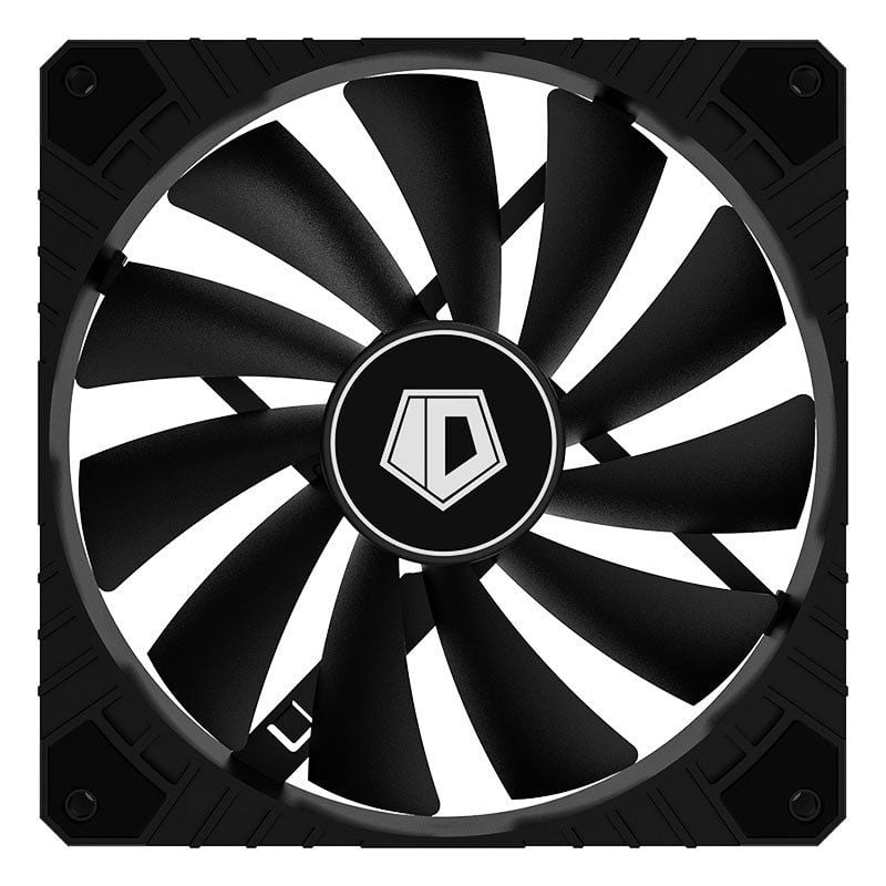 Quạt fan case 14cm ID-Cooling XF-14025-SD - Chính hãng, Quạt tản nhiệt Radiator XF 14025 điều tốc 4Pin PWM, sức gió cao