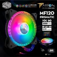 Quạt Fan Case 12cm Cooler Master MASTERFAN MF120 PRISMATIC LED ARGB Gen 2