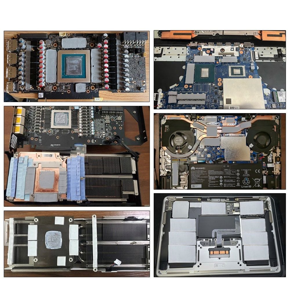 Miếng dán tản nhiệt SNOWMAN Thermal Pad 16.8W/mk | MDTN