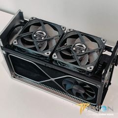 Quạt fan case 12CM PHANTEKS T30 - 120 3000RPM PWM - Chính hãng, Quạt tản nhiệt 4 Pin điều tốc, quay êm