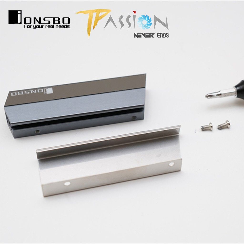 Tản nhiệt SSD 2280 Jonsbo M2 Radiator (Xám bạc)
