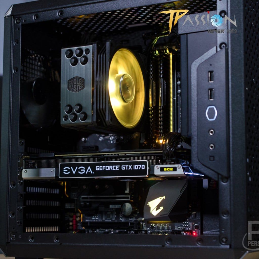 Tản nhiệt khí CPU Cooler Master HYPER 212 SPECTRUM V2 LED ARGB