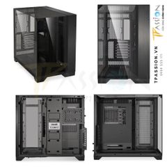 Vỏ case máy tính Lian Li O11 VISION Black / White / Chrome - Case gương paranoma trong suốt - Chính hãng
