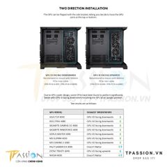 Khung dựng dọc VGA GPU Lian Li O11D EVO XL Upright GPU Bracket - Chính hãng, O11 Dynamic EVO XL card màn hình