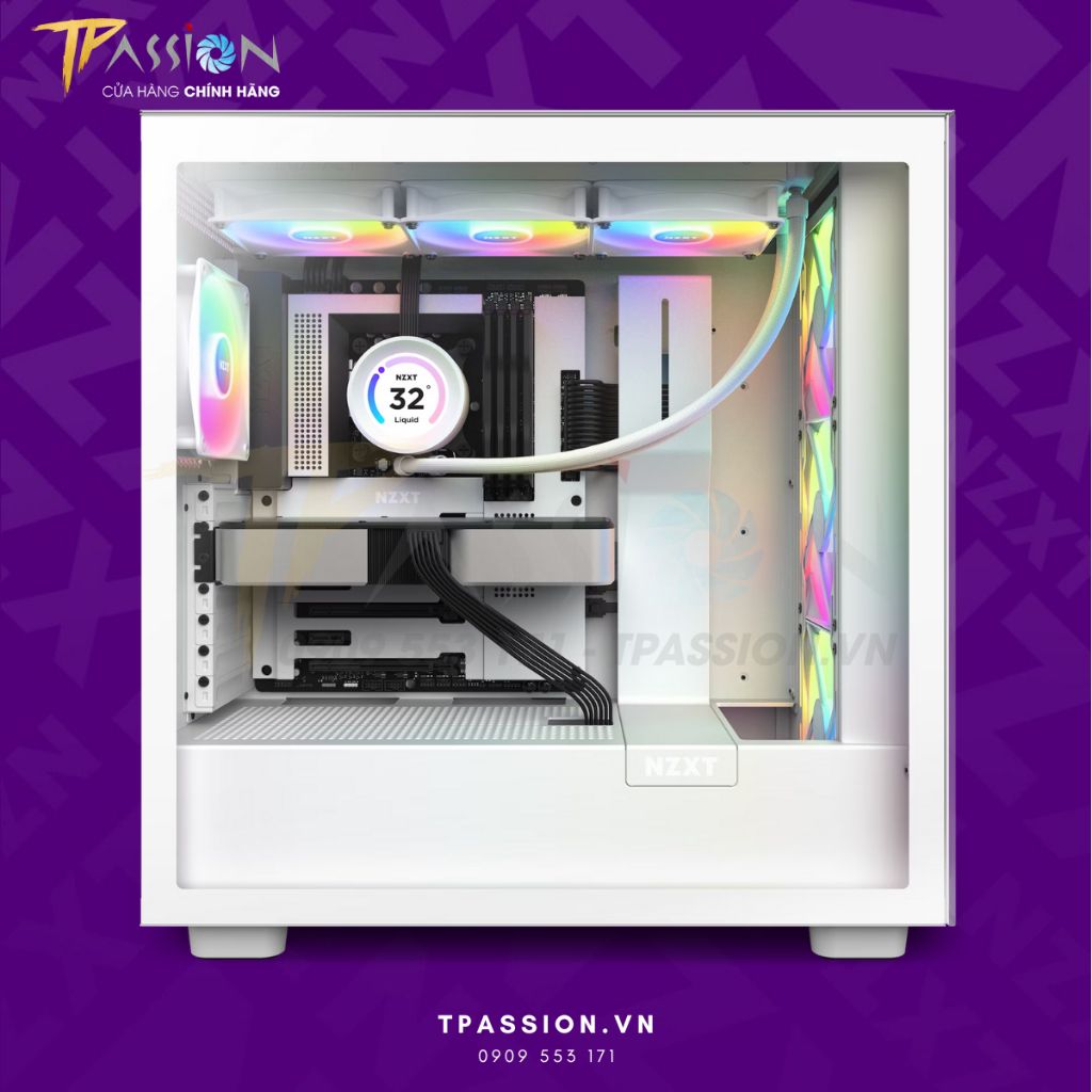 Tản nhiệt nước AIO CPU NZXT KRAKEN ELITE 360 RGB / 360 RGB (Black / White)  - Chính hãng BH 6 năm