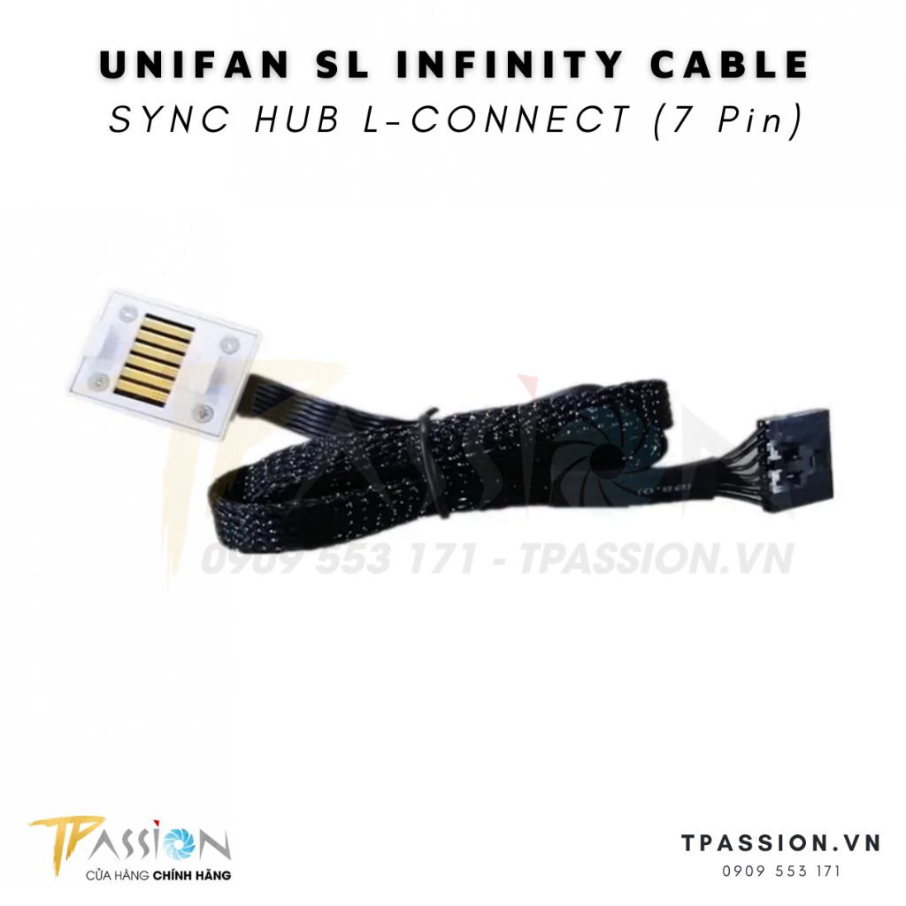Dây cáp Quạt tản nhiệt LIAN LI UNI FAN SL V2 / SL INFINITY / P28 các loại Sync Hub /Sync Main LED ARGB 5V + PWM fan case