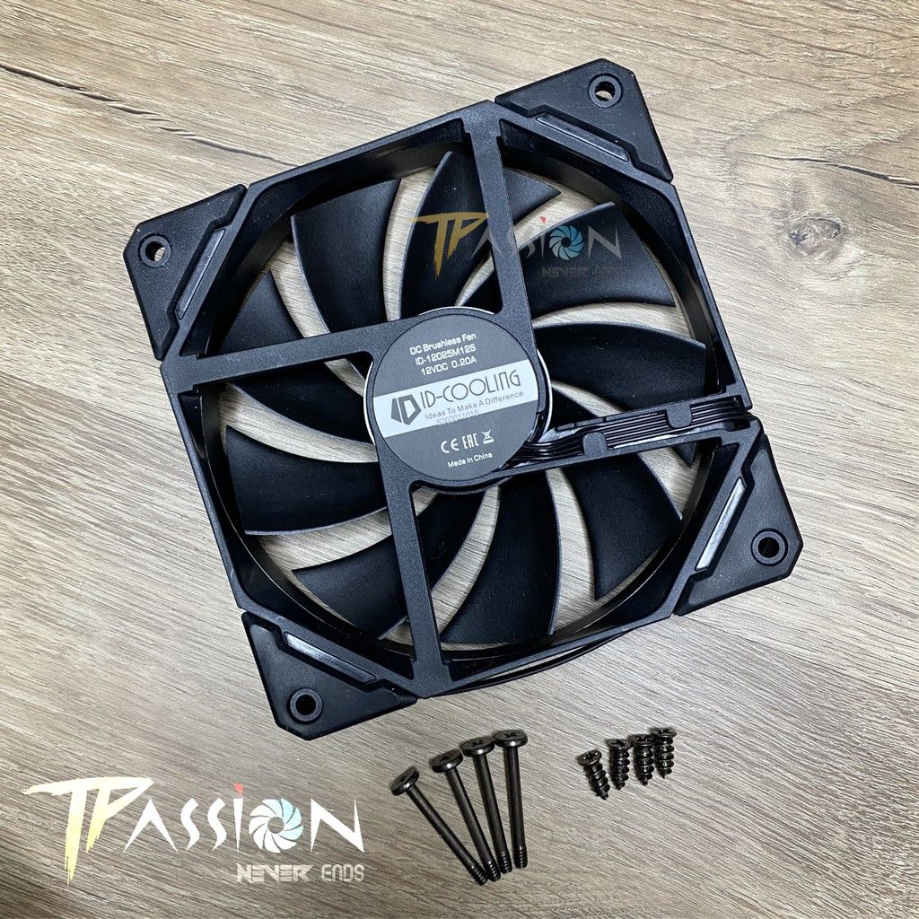 Quạt Fan Case 12cm ID-COOLING TF-12025 | Black