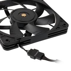 Quạt Fan Case 12cm Noctua NF-A12x15 PWM Chromax Black Swap Slim fan