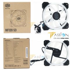 Quạt Fan Case Cooler Master MASTERFAN MF120 S2 | S3 LED ARGB