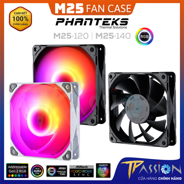 Quạt fan case Phanteks M25-120