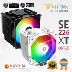 Tản nhiệt khí CPU ID-Cooling SE-226-XT ARGB | Snow Trắng - Chính hãng, LED 5V 3Pin sync Main/Hub, SE226 XT, socket 1700