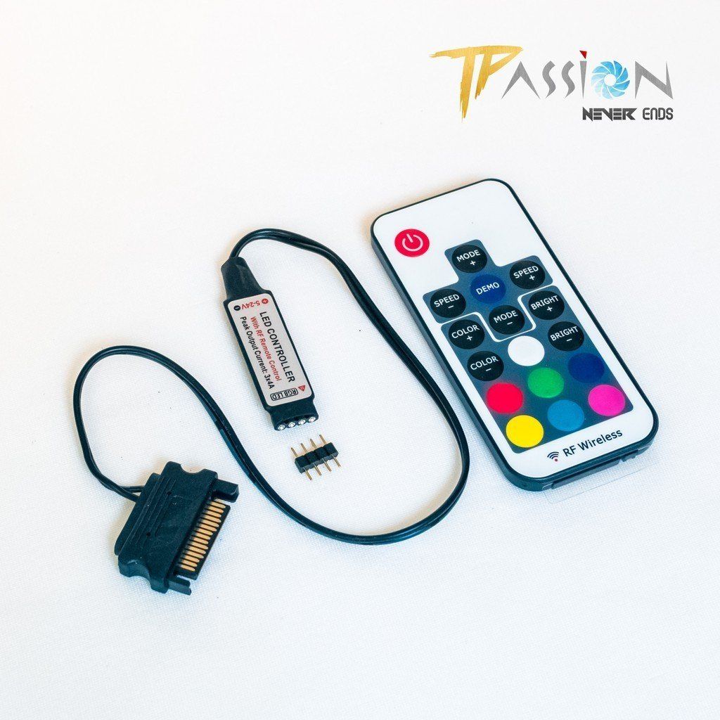 [Mã ELMS10 giảm 6% đơn 50K] Bộ Hub và Remote điều khiển Led RGB và ARGB - Controller Hàng chuẩn, chính hãng, dễ sử dụng