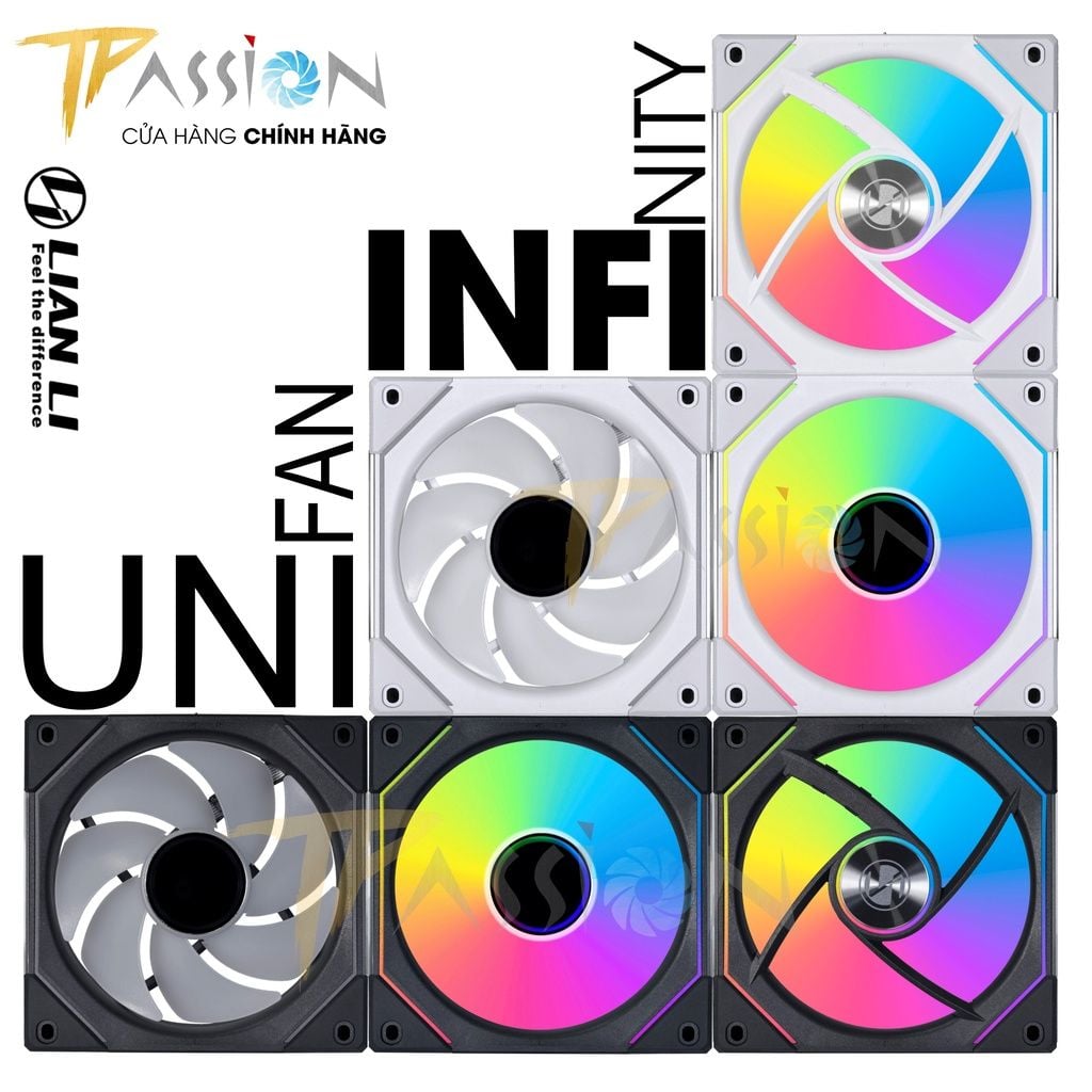 Quạt tản nhiệt LIAN LI UNI FAN SL INFINITY 120 / 140 LED ARGB 5V