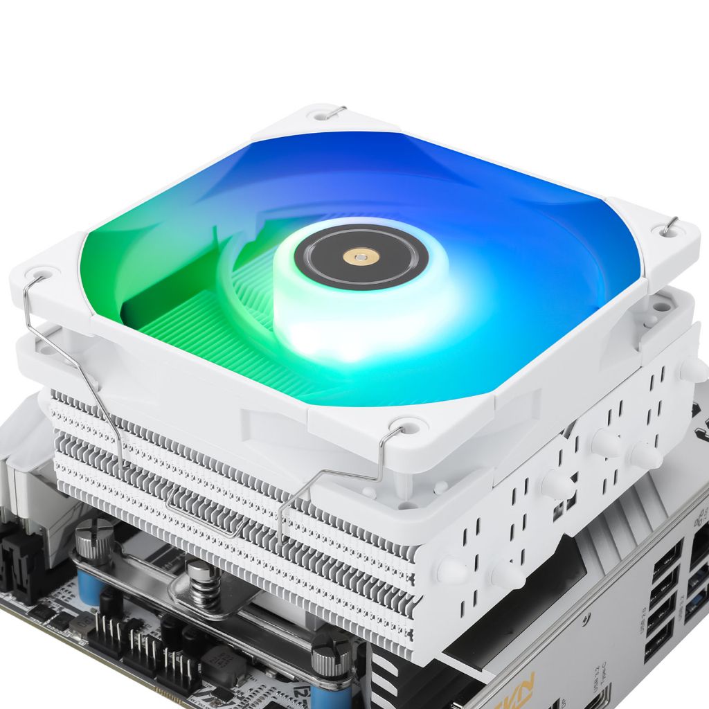 Tản nhiệt khí CPU Thermalright SI-100 AGHP Gen 3 BLACK / WHITE LED ARGB - Chính hãng, SI100 Sl 100 ITX, mITX, HTPC, 1700