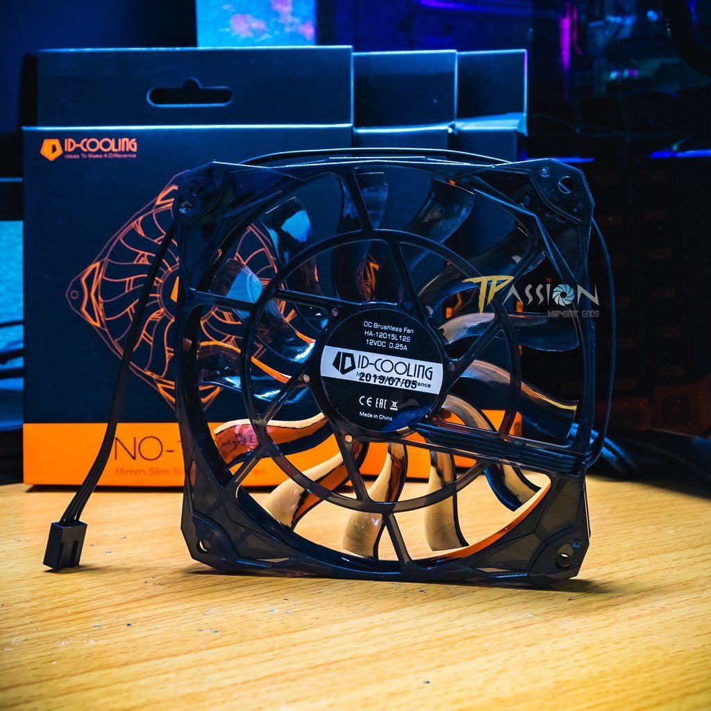 Quạt Fan Case 12cm ID-Cooling NO-12015 Super Slim Fan, PWM