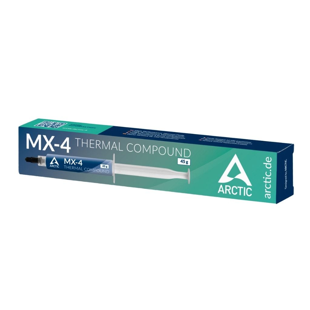 Keo tản nhiệt Arctic MX4 45g ( ACTCP00024A ) - Chính hãng QR Serial Check, Mẫu mới năm 2025