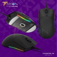 Chuột máy tính PC Gaming NZXT LIFT (White / Black) - Lightweight Symmetrical Mouse - Chính hãng, 16.000 DPI, có dây
