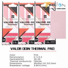 Miếng dán tản nhiệt ThermalRight VALOR ODIN Thermal Pad 15W/mk 95x50mm