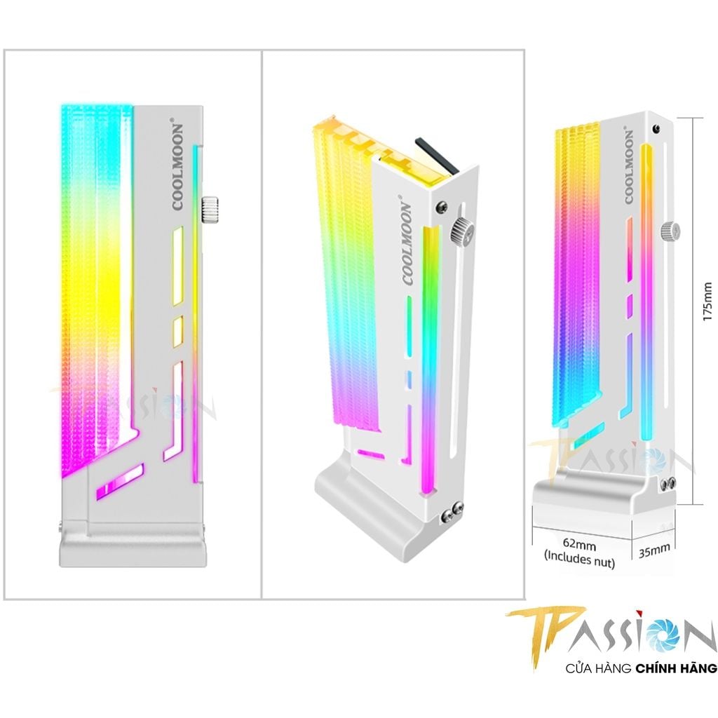 Giá đỡ VGA GPU Coolmoon GH2 LED ARGB