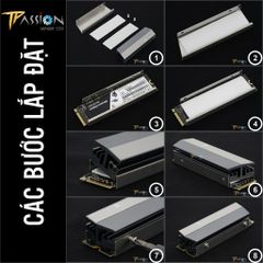 Tản nhiệt SSD 2280 Jonsbo M2 Radiator (Xám bạc)