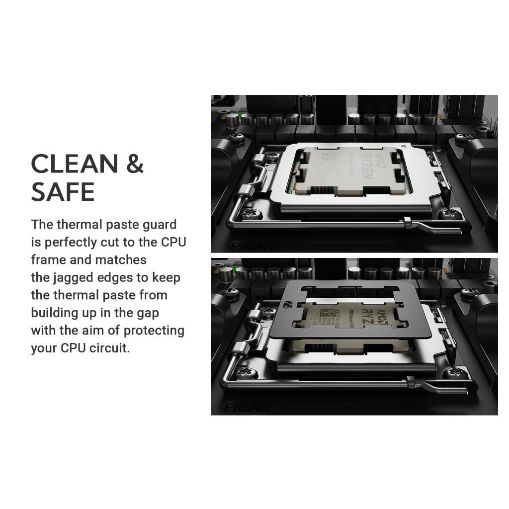 Khung chống tràn keo ID-COOLING AM5 - TPGS cho CPU AMD AM5 CPU - Chính hãng, tặng sẵn keo tản nhiệt