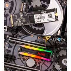 Ổ CỨNG SSD M.2 PCIe Gen3x4 ADATA XPG S40G tích hợp Tản nhiệt LED ARGB