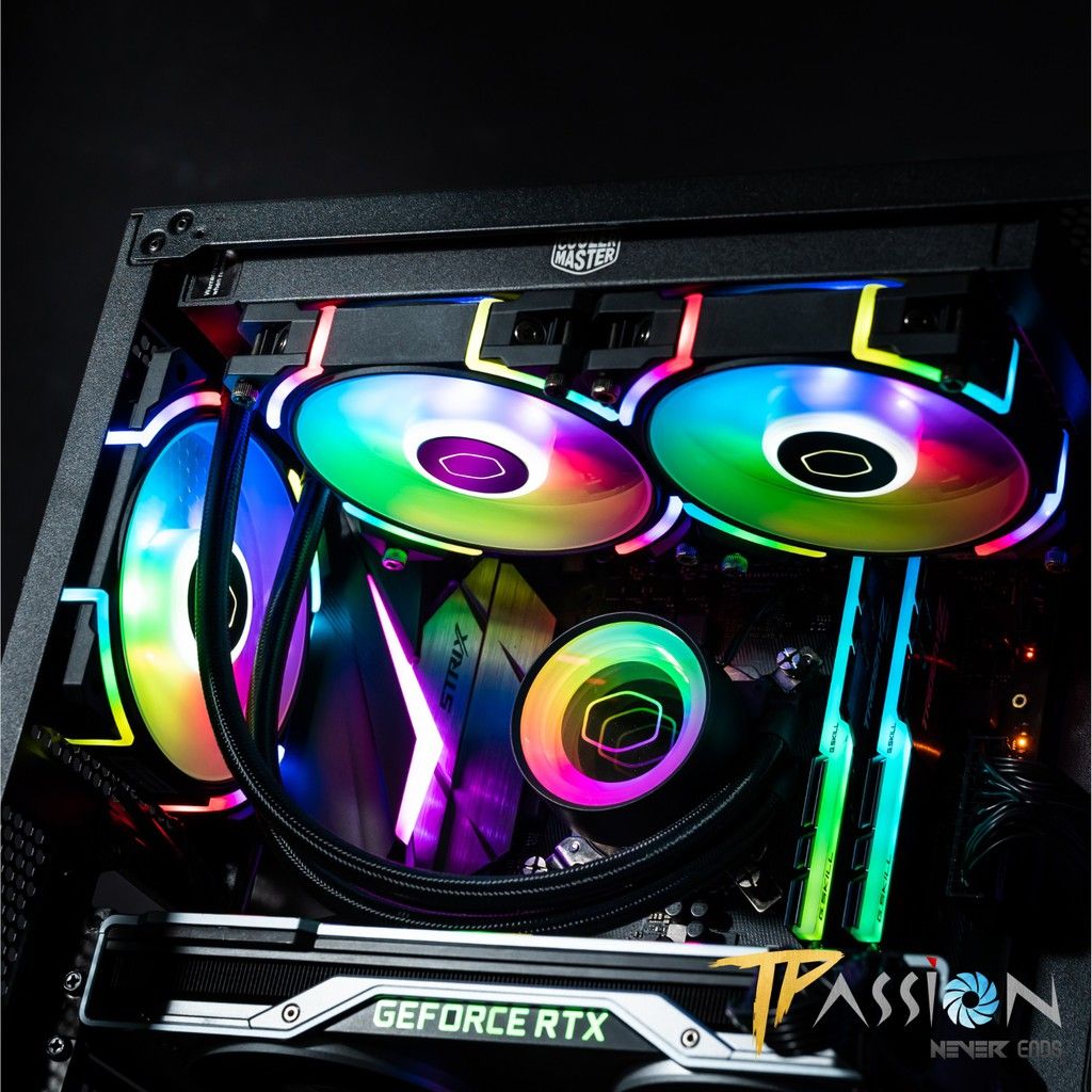 Quạt tản nhiệt Cooler Master Masterfan SF120M ARGB