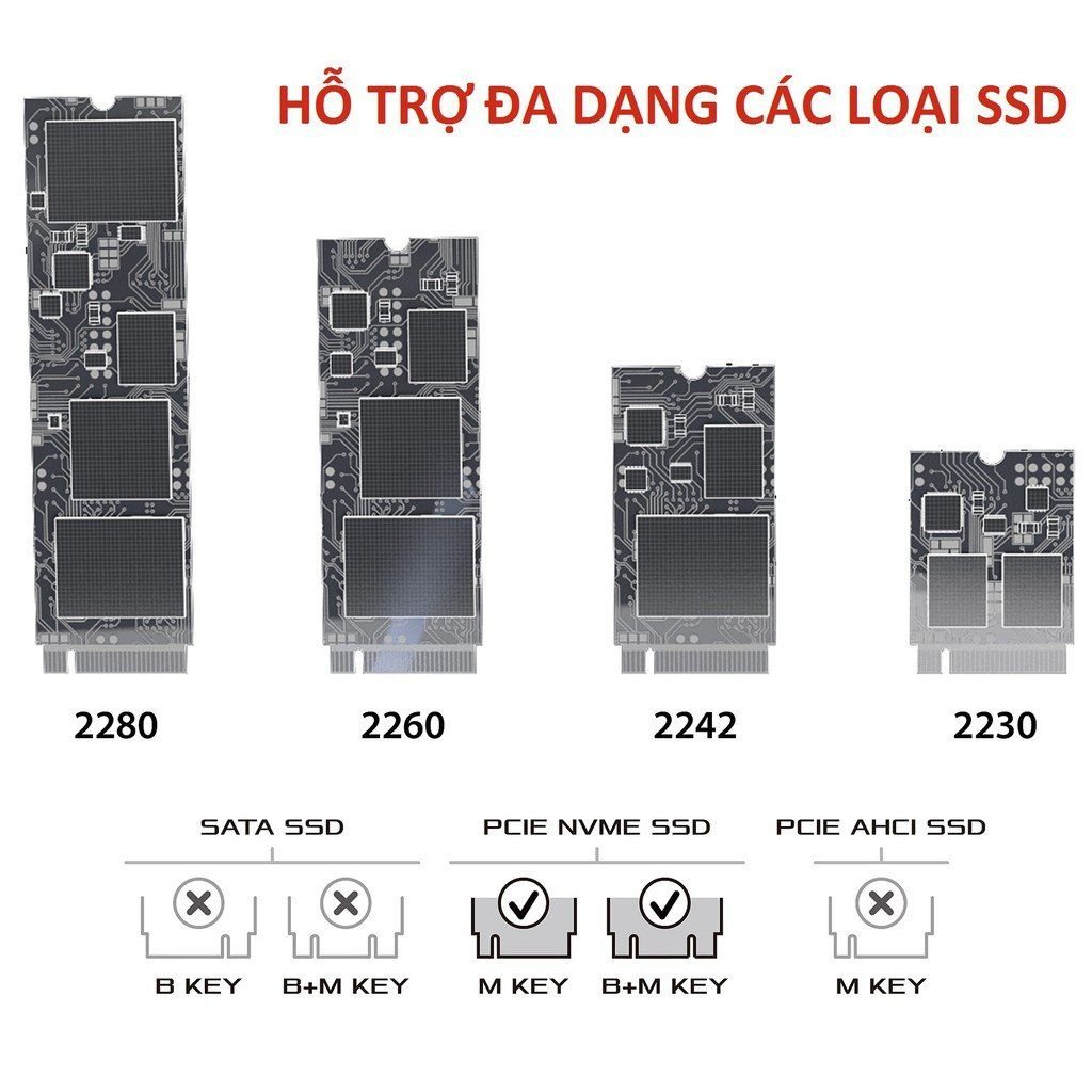 Hộp đựng ổ cứng SSD ASUS ROG STRIX ARION ESD-S1C có LED RGB đồng bộ Aura Sync
