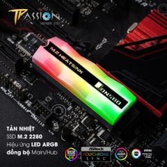 Tản nhiệt SSD M2 Jonsbo V2 LED ARGB