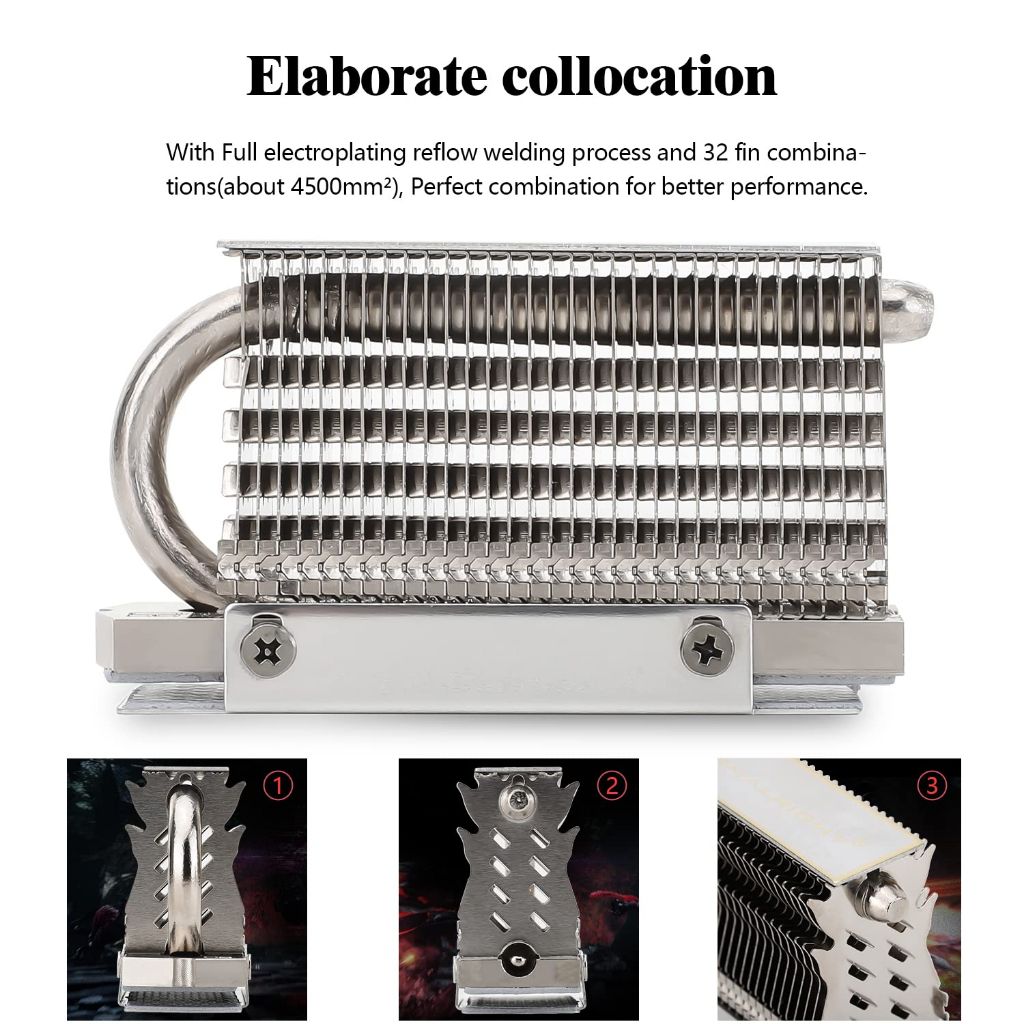 Tản nhiệt ổ cứng SSD M2 Thermalright HR-09 Pro AGHP Gen3 Chính hãng