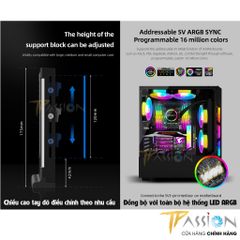 Giá đỡ VGA GPU Coolmoon GH2 LED ARGB