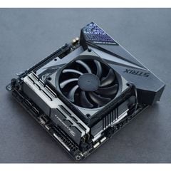 Tản nhiệt khí CPU Jonsbo HX4170D Trắng LED Rainbow tự động | Đen - Chính hãng, topdown Slim fan, ITX, mITX, HTPC