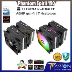 Tản nhiệt khí CPU Thermalright Phantom Spirit 120 SE AGHP Gen 4 BLACK | LED ARGB | PS120 SE