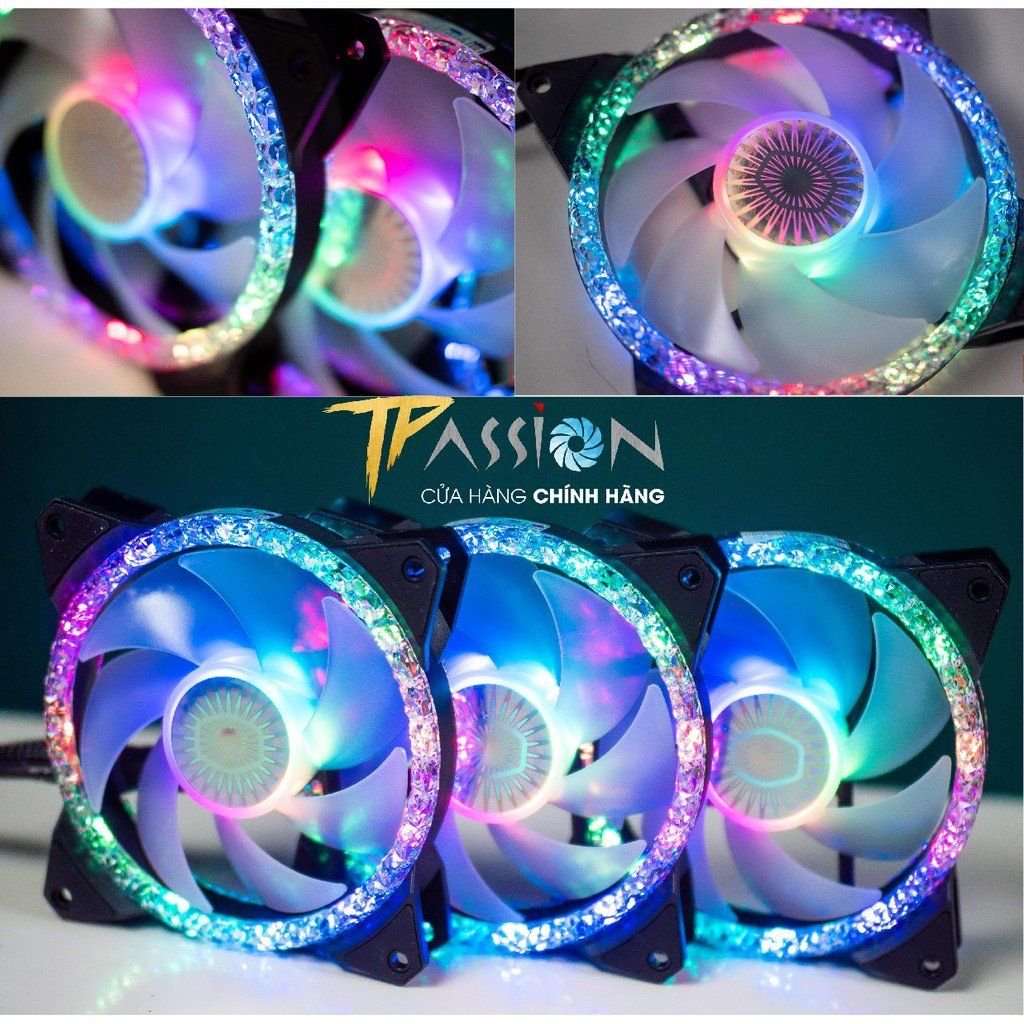 Quạt Fan Case 12cm Cooler Master MASTERFAN MF120 PRISMATIC LED ARGB Gen 2